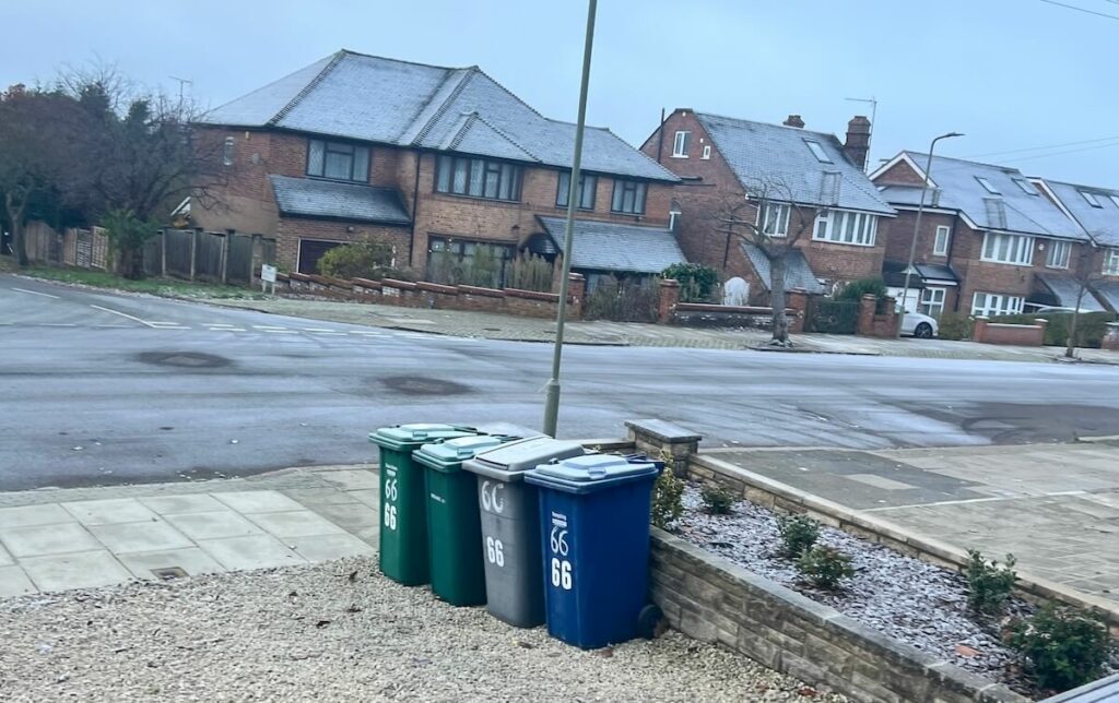 bins in the UK
